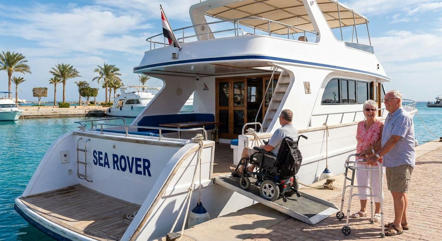 Accessible island boat trips for travelers with mobility issues