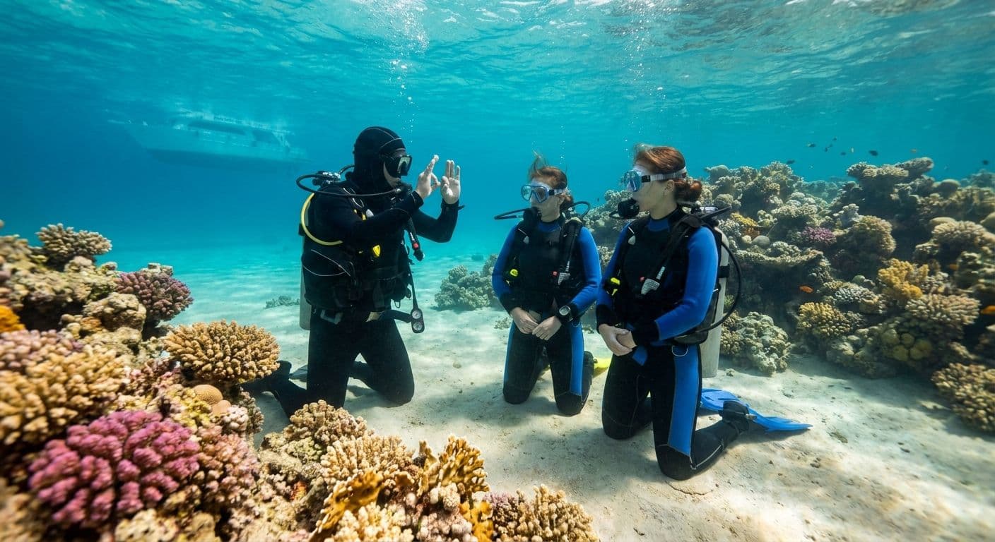 Advanced Open Water diver course in Hurghada