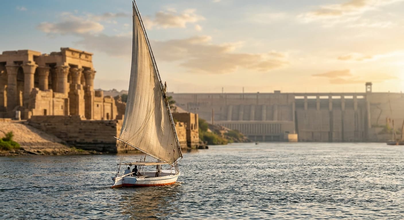 Aswan day trip for temple and dam visitors