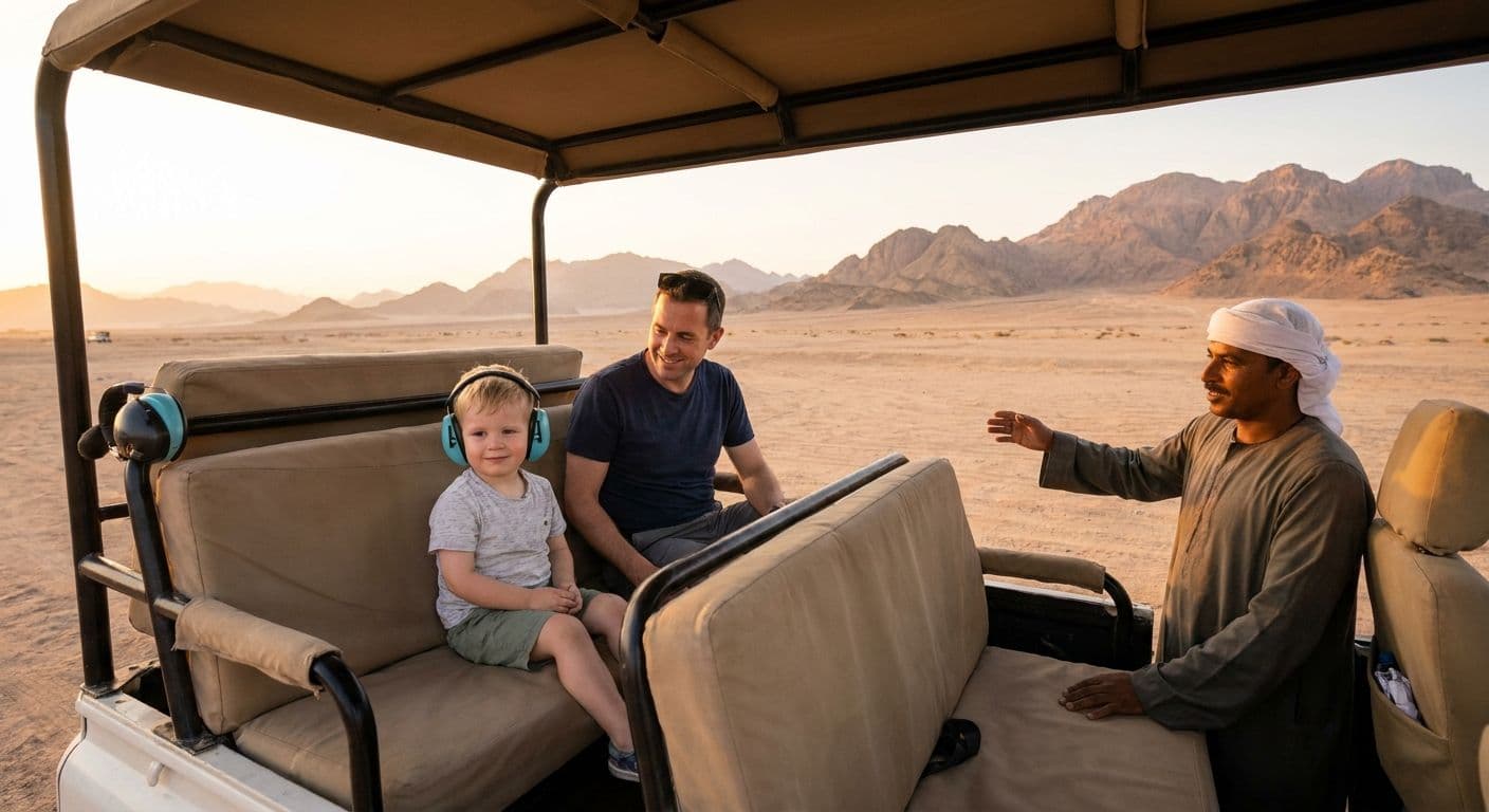 Autism-friendly desert safari experiences in Hurghada