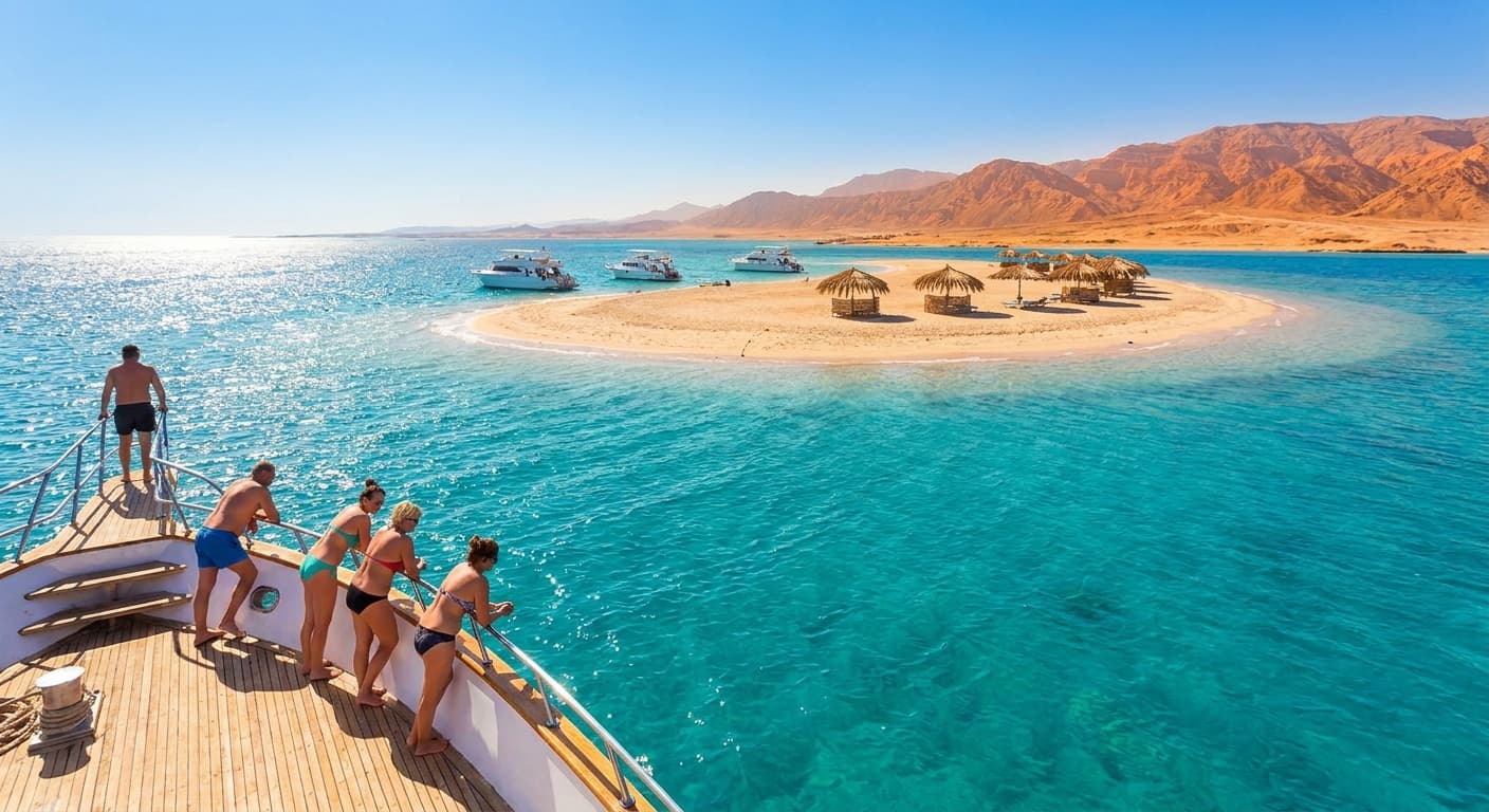 Best Orange Bay day trips from Hurghada