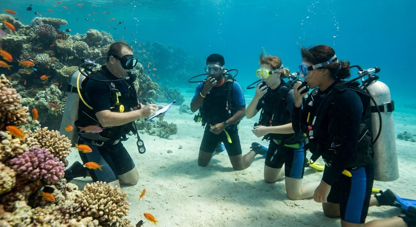 Best scuba diving courses in Hurghada for beginners