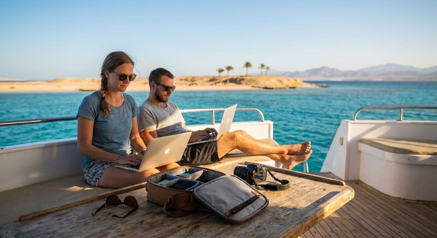 Day trips for digital nomads staying in Hurghada