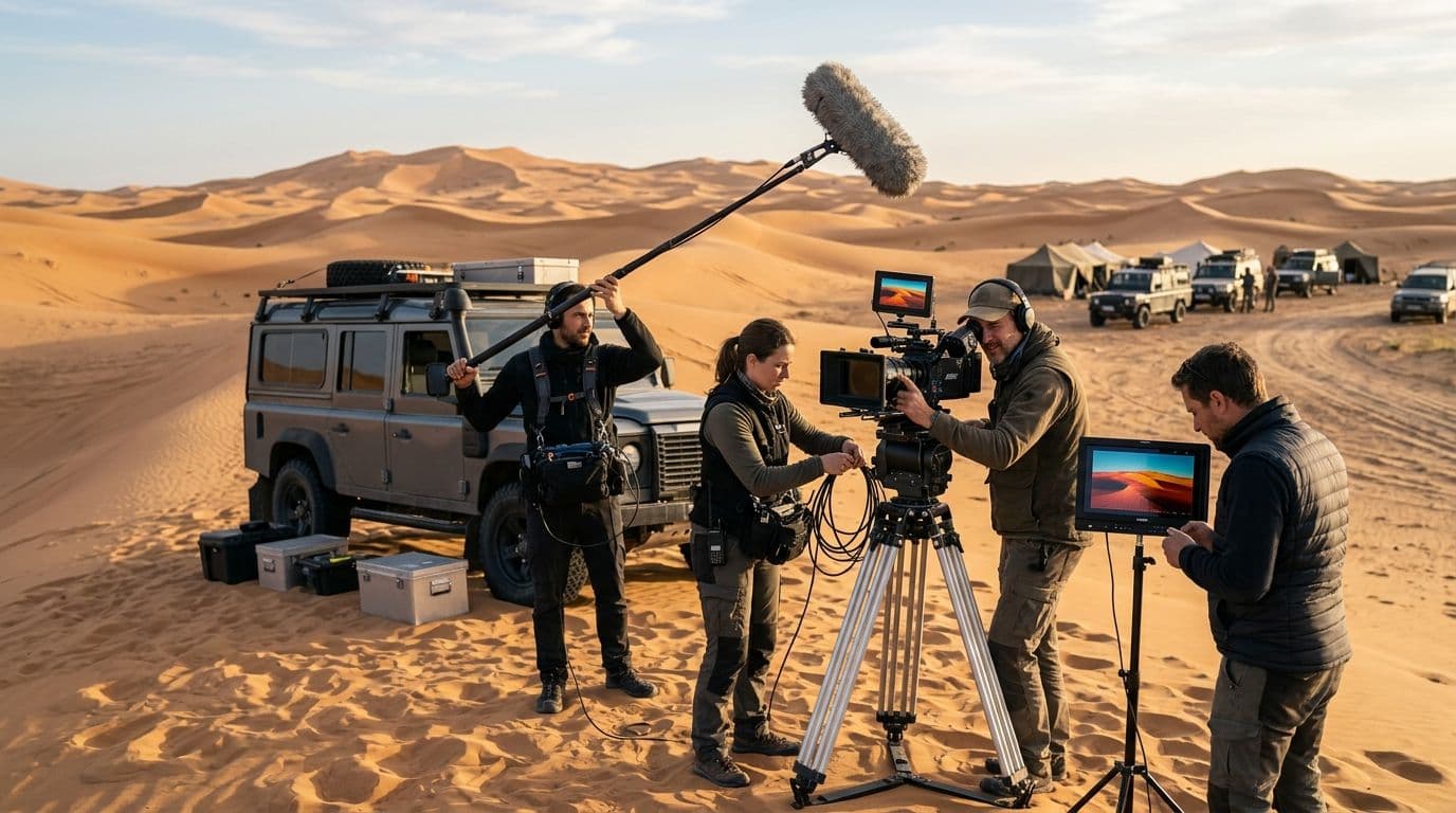 Desert Safari Tours for Film Crews: 2026 Guide