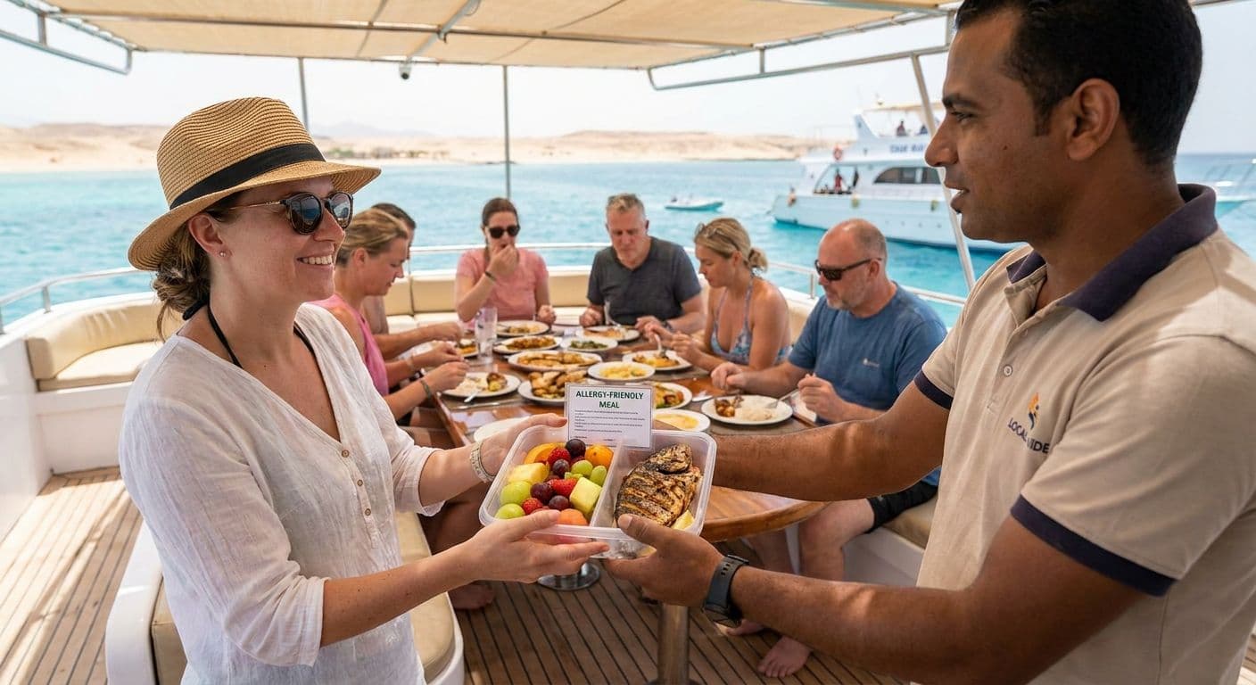 Excursions for travelers with food allergies