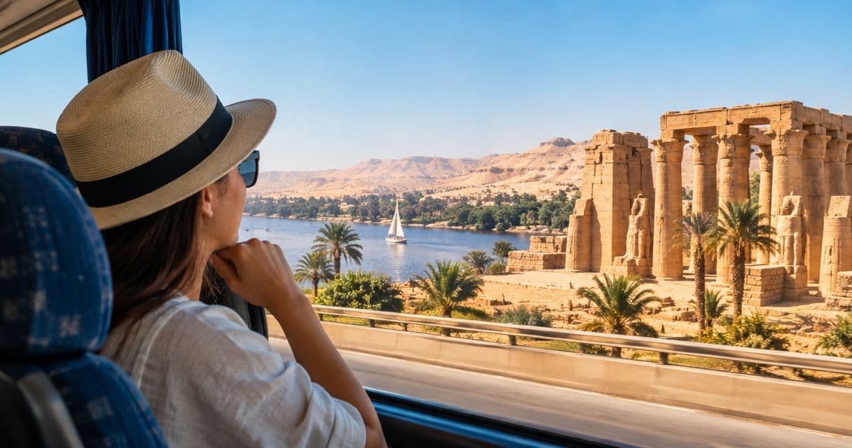 How long does a Hurghada to Luxor day trip take?