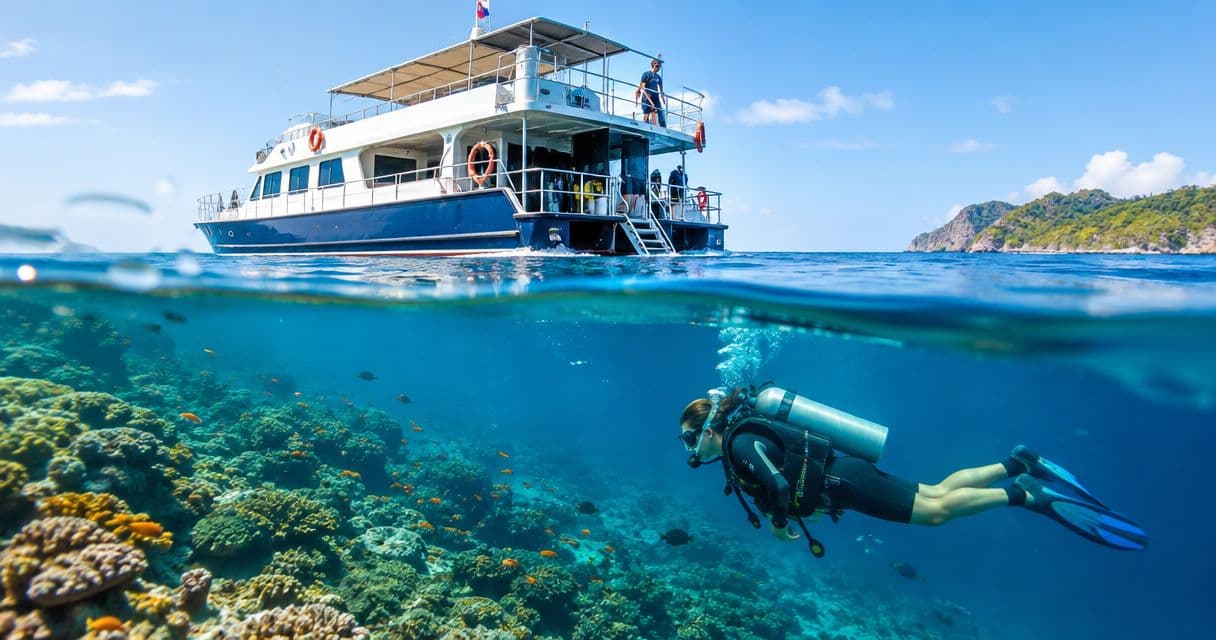 How long does a liveaboard diving trip last?