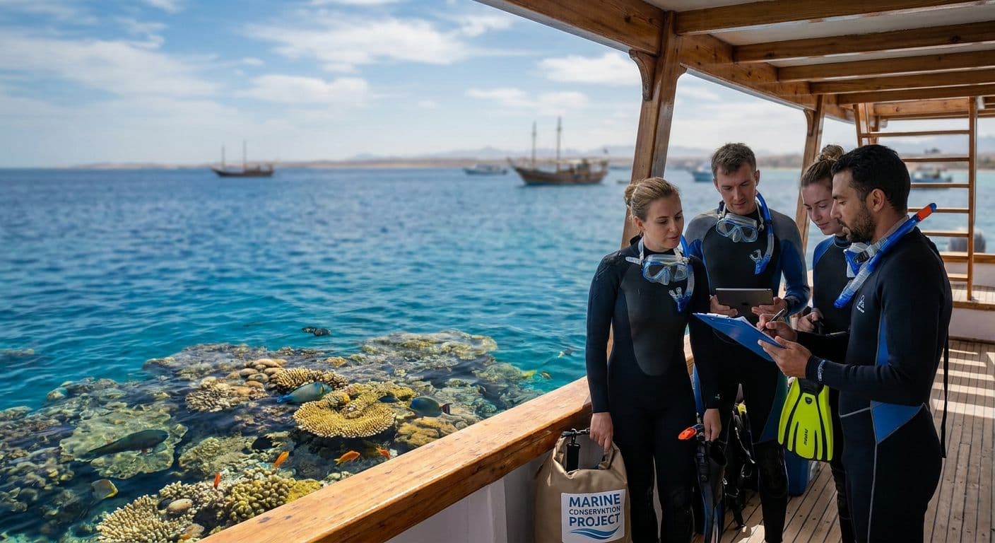 How to book a coral reef conservation tour