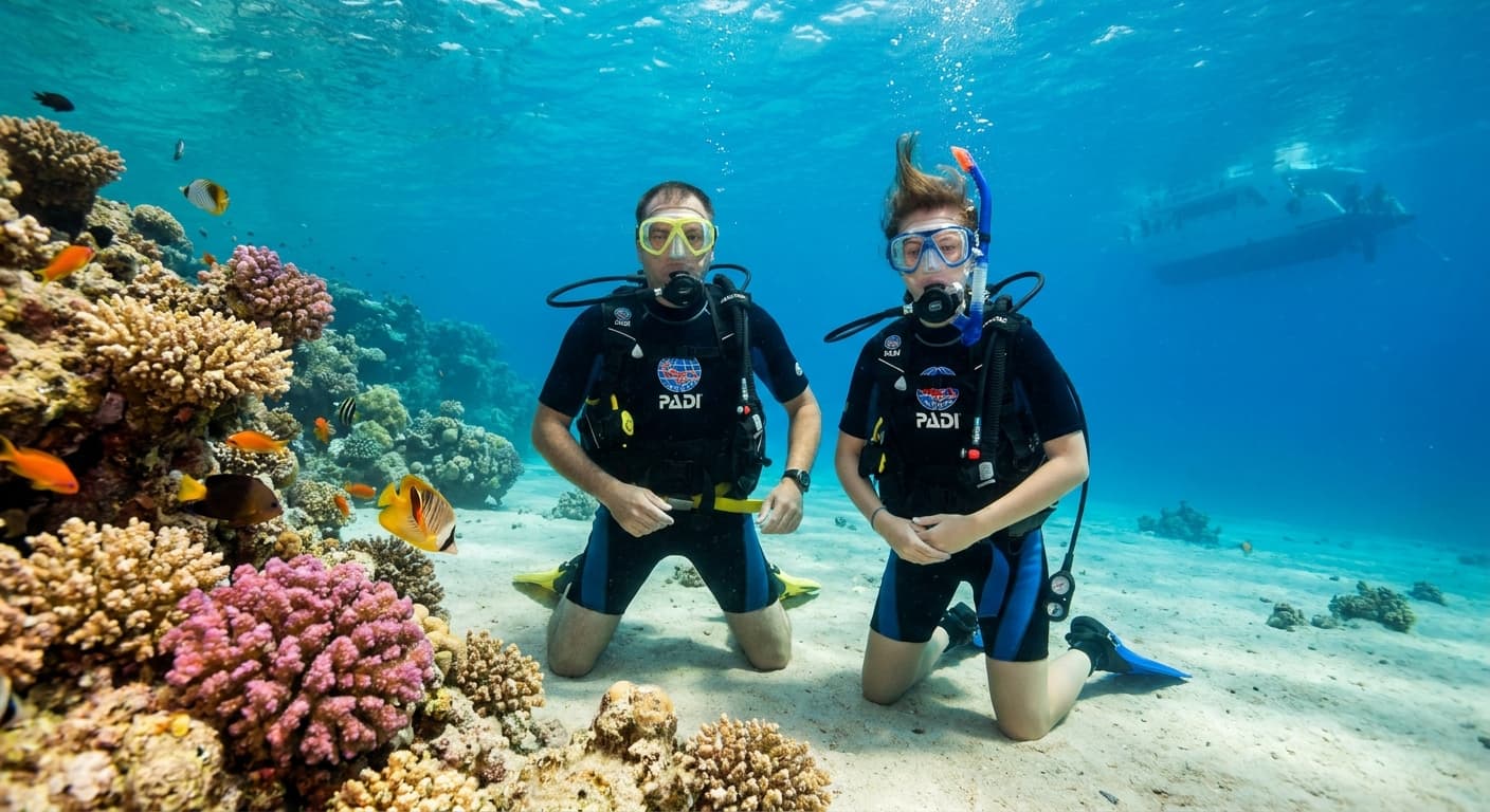 How to get PADI certified while in Hurghada
