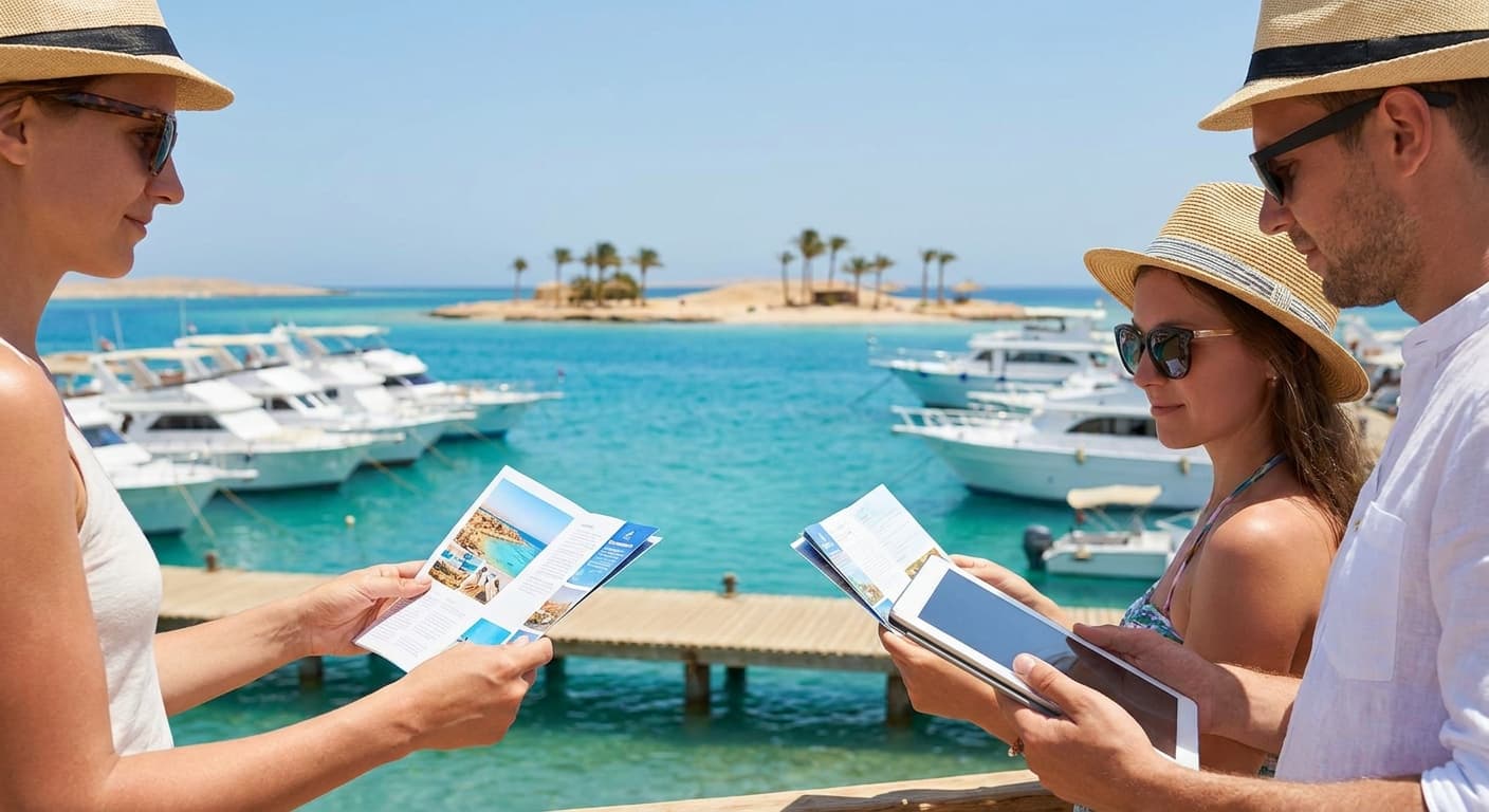 How to pick an island boat trip in Hurghada