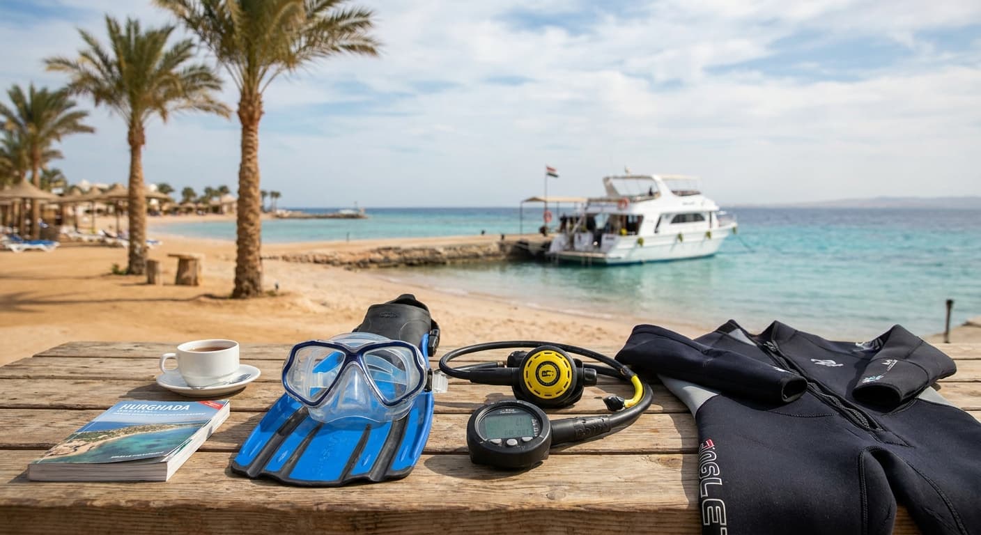 How to prepare for scuba diving in Hurghada