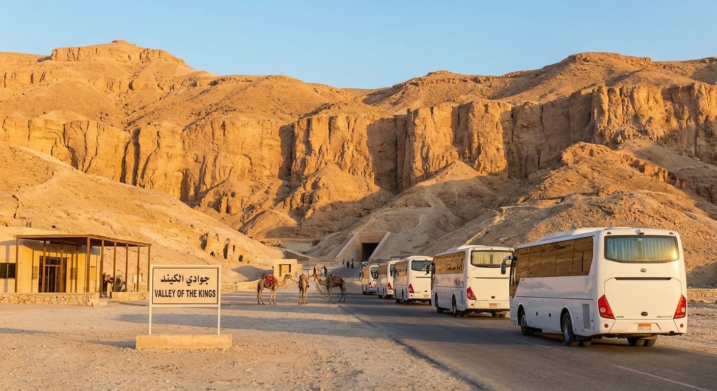 How to visit the Valley of the Kings from Hurghada