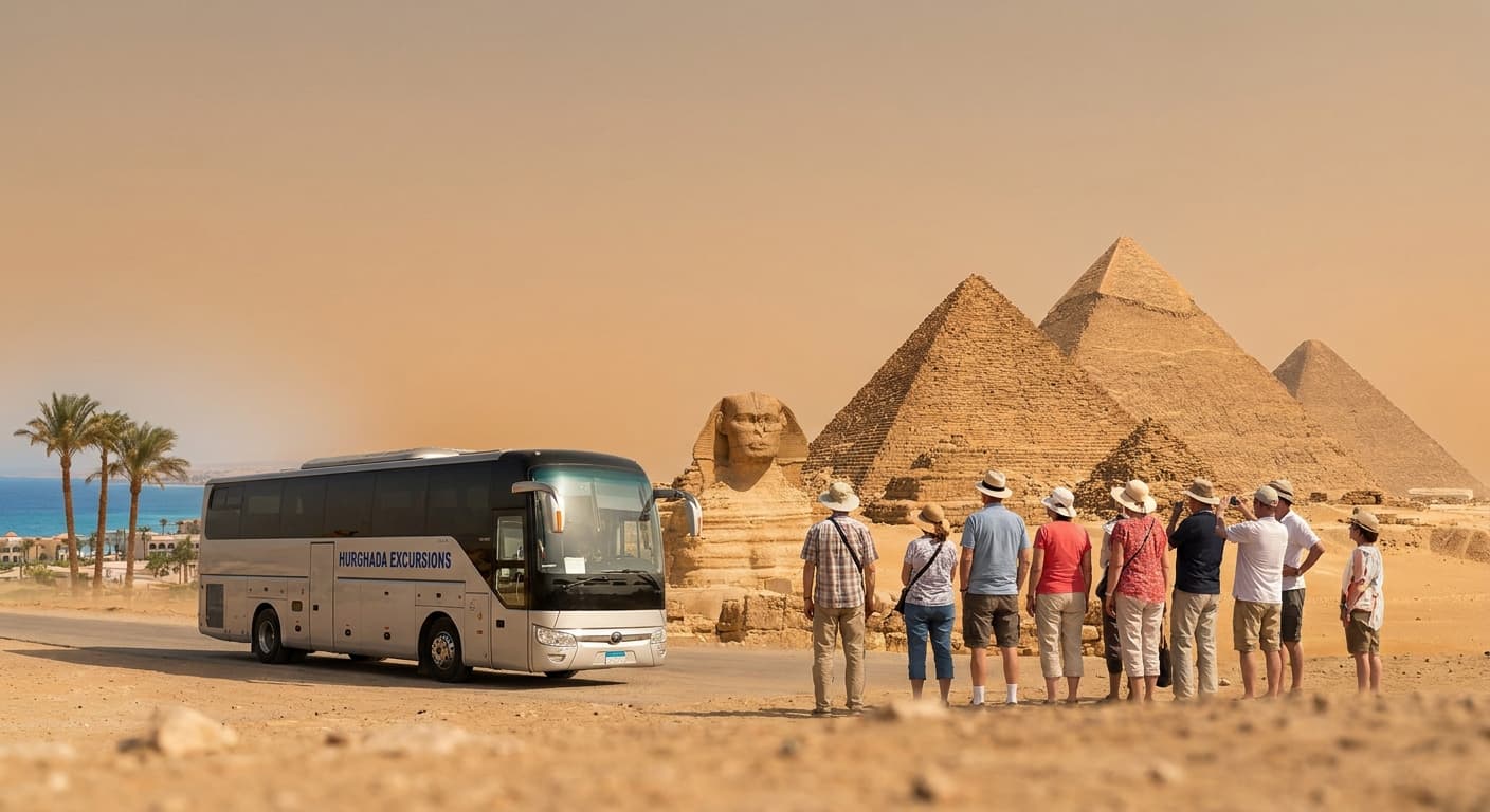 Hurghada to Cairo day trips for history lovers