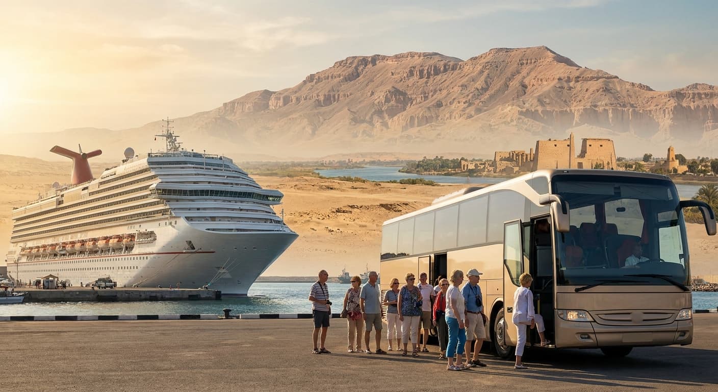 Hurghada to Luxor day trips for cruise passengers