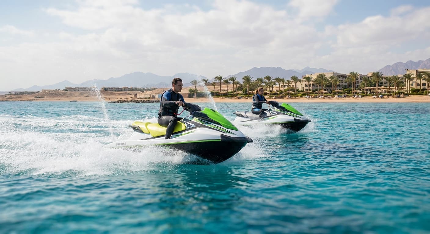 Jet ski tours for adrenaline seekers in Hurghada