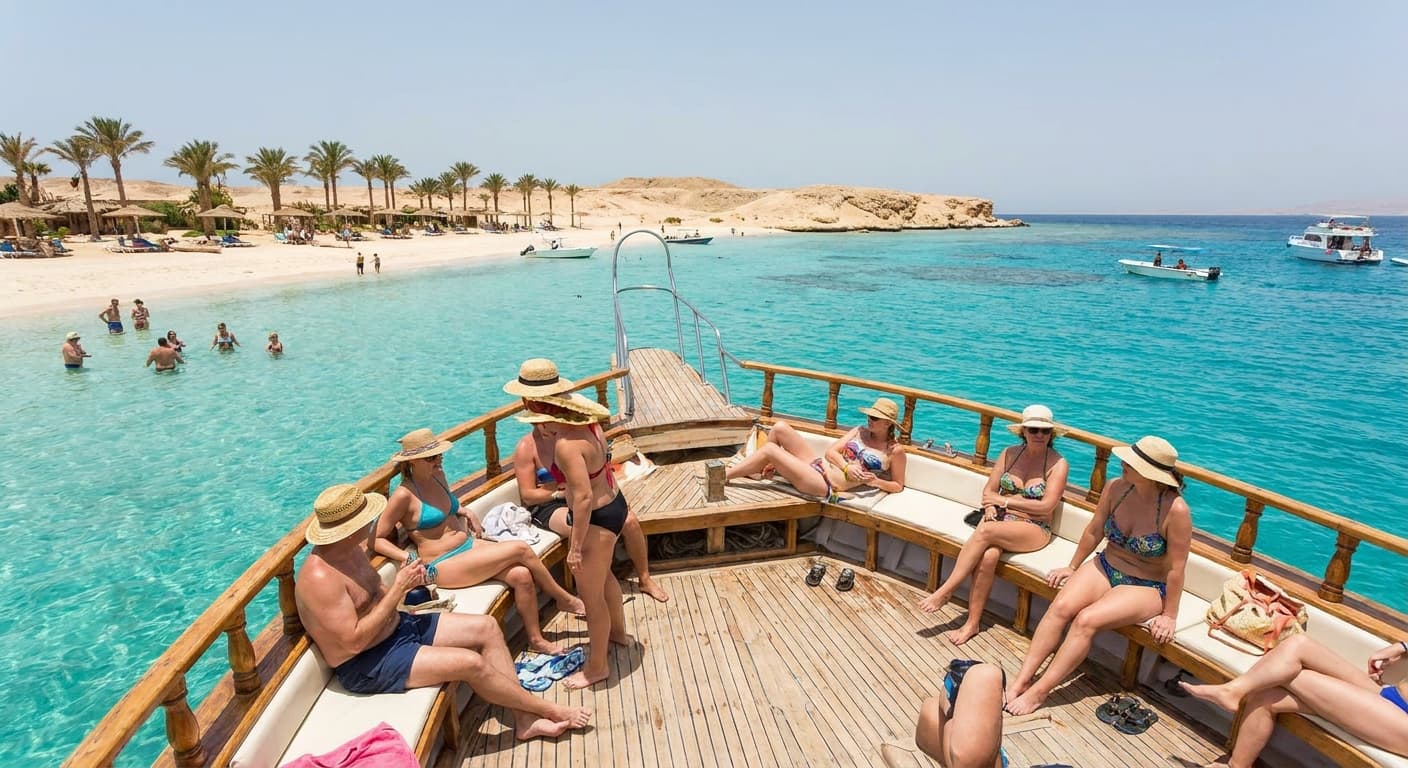 Mahmya Island boat trip for day-trippers