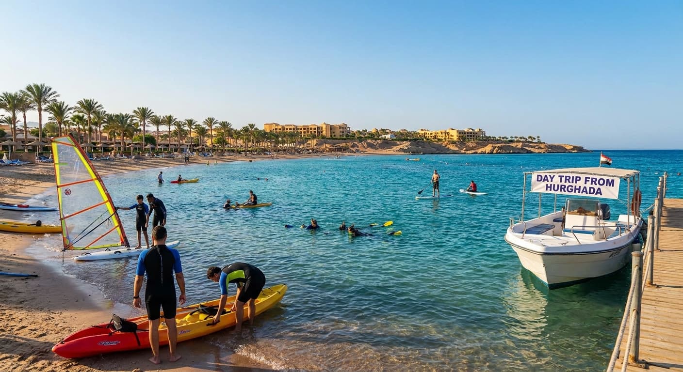 Makadi Bay day trip for water sports fans