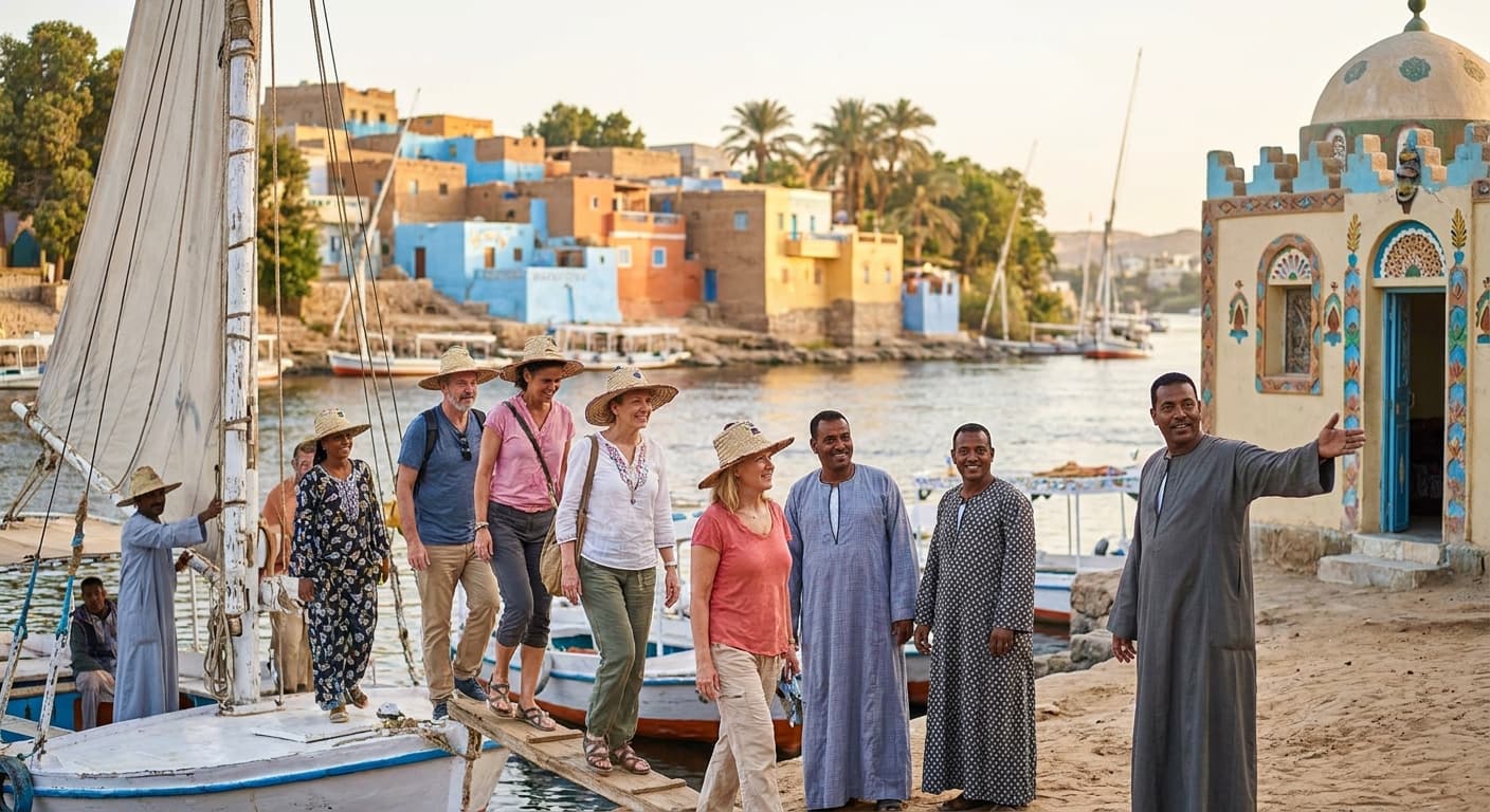 Nubian village tour for culture seekers from Aswan