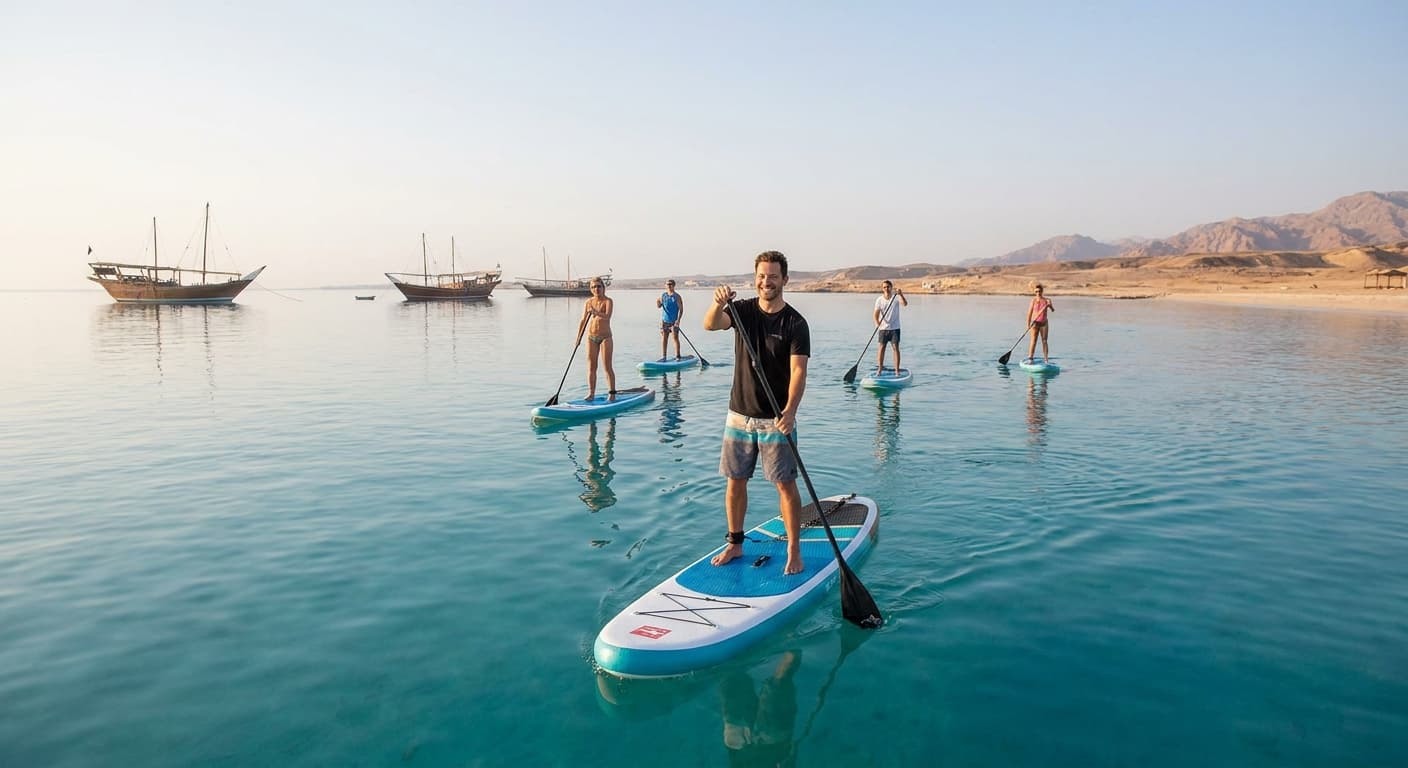 Paddleboarding tours for calm-water paddlers