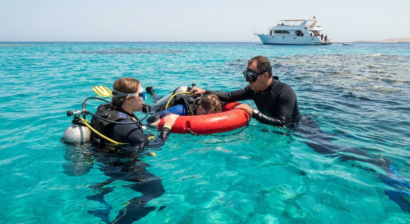 Rescue diver course for certified divers in Hurghada