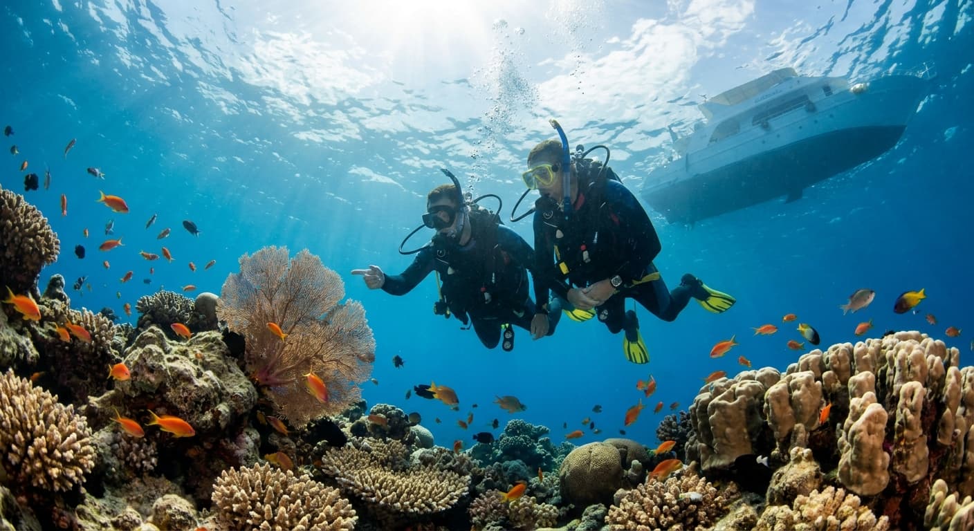 Scuba diving for certified divers in Hurghada