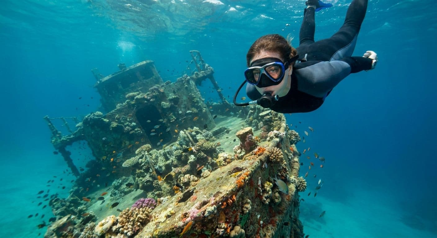 Shaab Abu Nuhas wreck snorkeling trip from Hurghada
