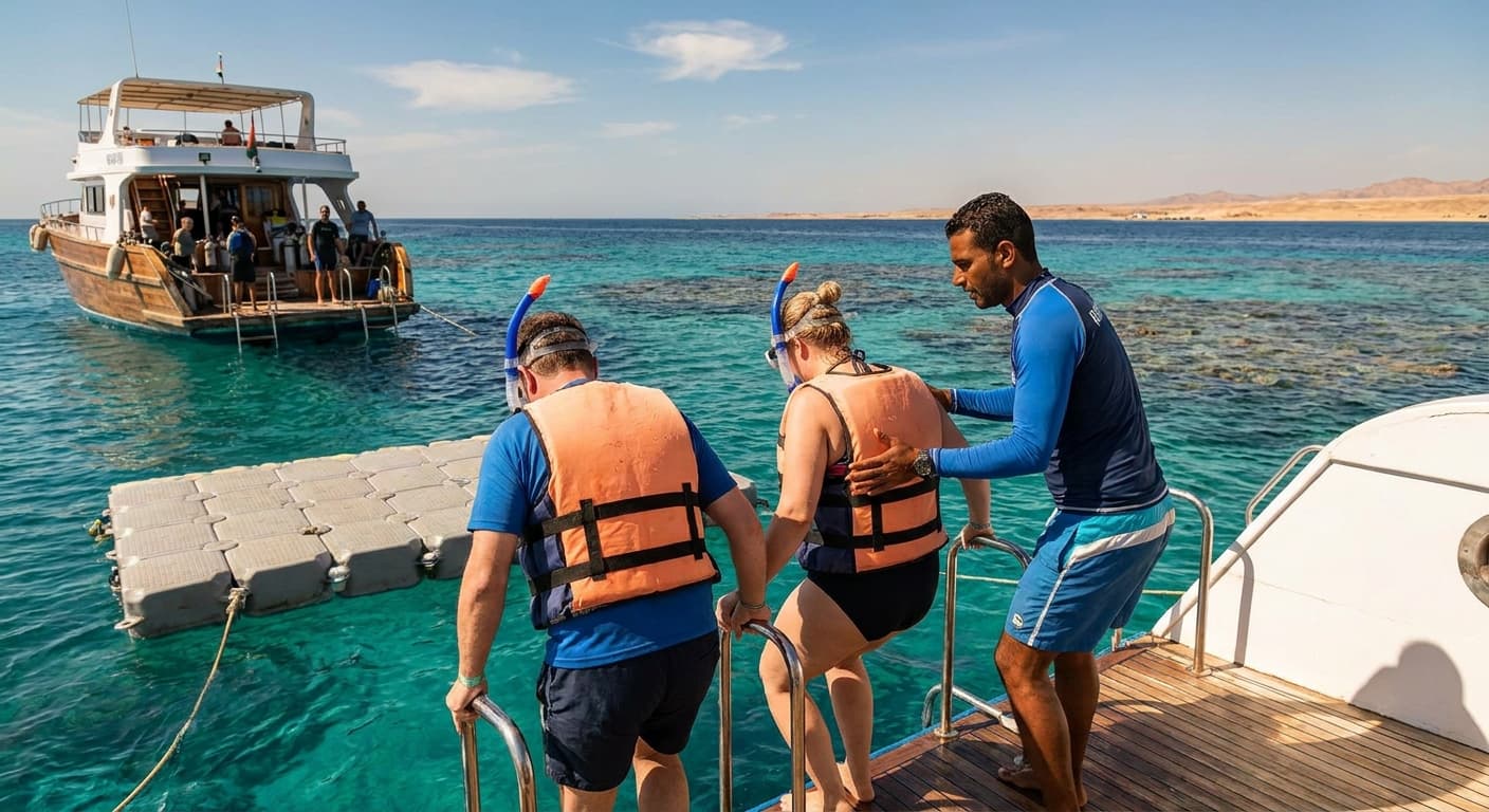Snorkeling trips for non-swimmers in Hurghada