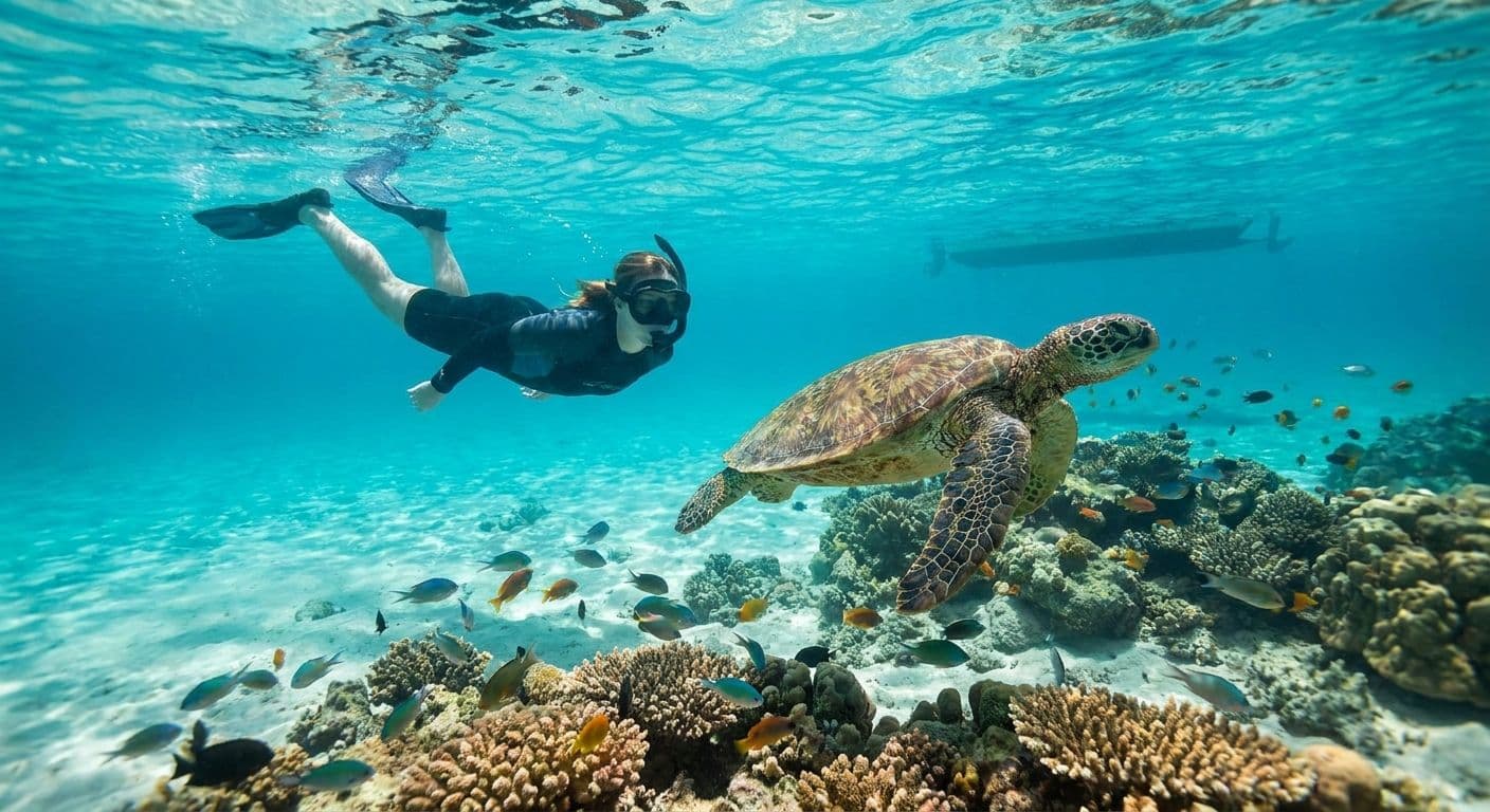 Turtle Bay snorkeling trip for wildlife lovers