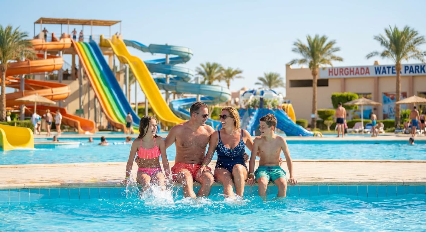 Water park day trip for families with teens