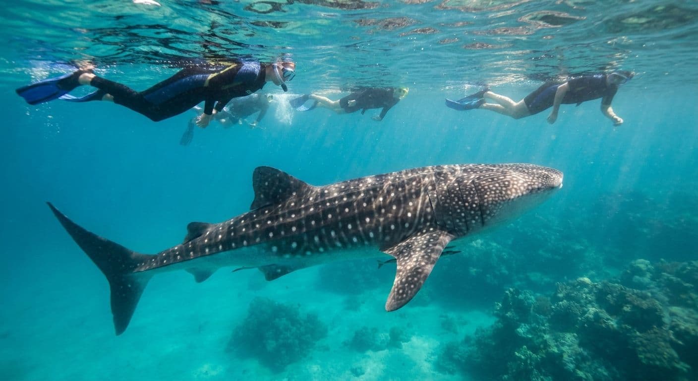 Whale shark snorkeling excursions in Hurghada