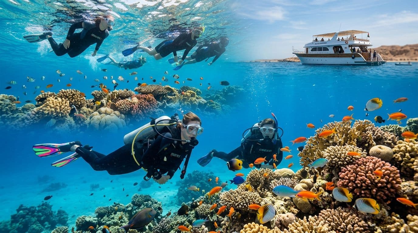 Best Snorkeling Diving Combo Tour Hurghada 2026