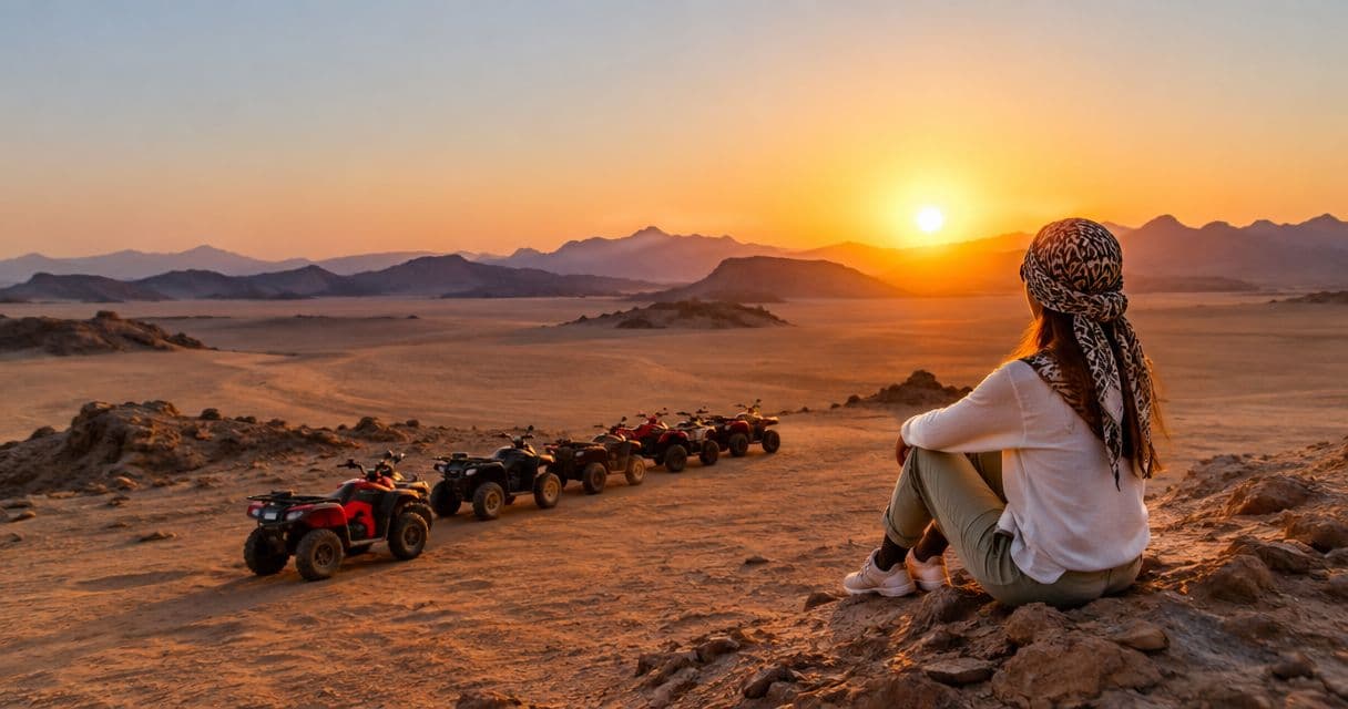 How long does a desert safari tour take in Hurghada?
